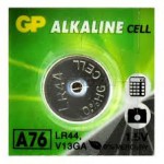 БАТАРЕЙКА GP A76/LR44/AG13 - (1ШТ)